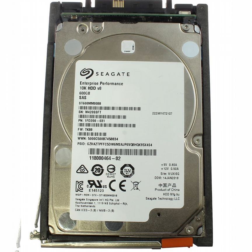 [005049203] Жесткий Диск Emc 600gb Sas 2,5" Hdd 005049203