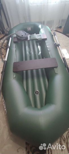 Лодка надувная двухместная бу