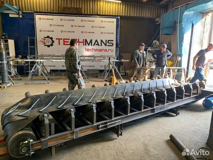 Конвеиер желобчатыи