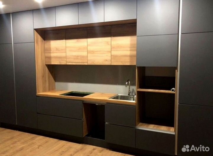 Кухонный гарнитур прямой на заказ