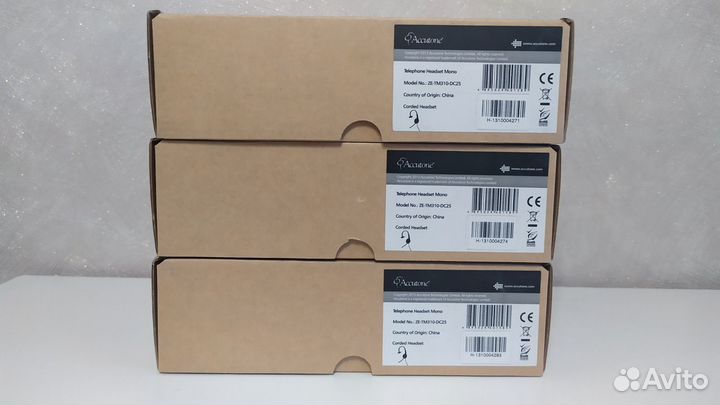 Гарнитура Accutone ze-тм310-dc25