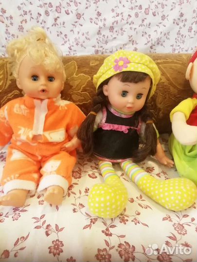 Куклы, клоун