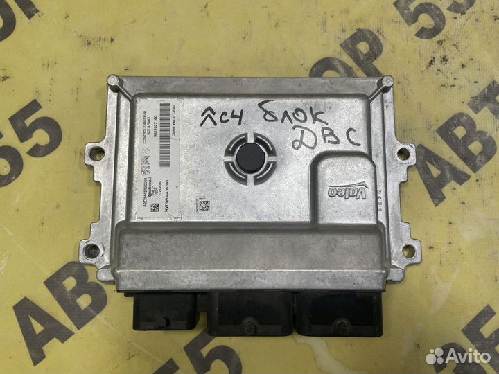 Болк управления двигателем Citroen C4 2
