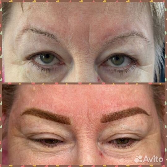 Перманент,окрашивание, ламинирование бровей