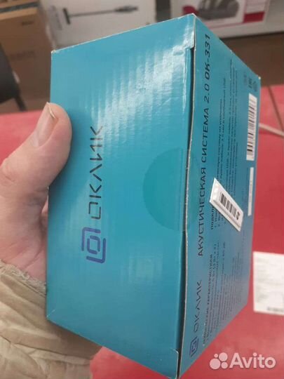 Компьютерная акустика 2.0 oklik новая