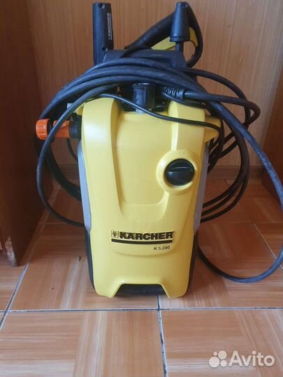 Мойка высокого давления karcher к 5.20 silver