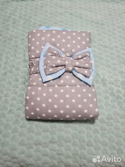 Конверт для выписки новорожденного мальчика