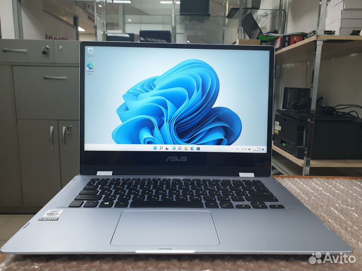 Мощный asus VivoBook Flip 14 на Core i3-10110
