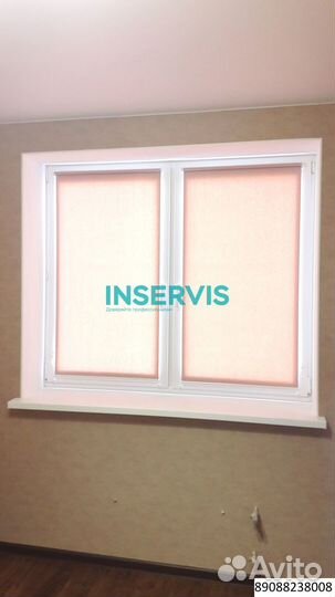 Римские шторы на пластиковые окна