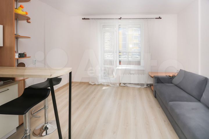 Квартира-студия, 28,6 м², 1/17 эт.