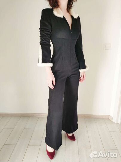 Комбинезон женщина-кошка костюм на хэллоуин