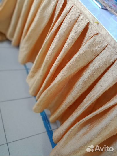 Фуршетная юбка-скатерть