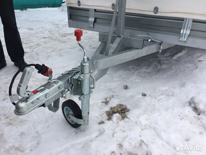 Опорное колесо для прицепа D48, 150 кг, L470(+2