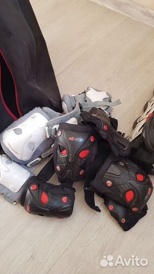 Детские ролики reaction раздвижные 31-36