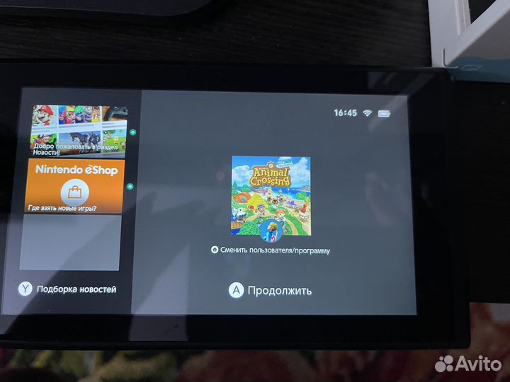 Игровая приставка nintendo switch animal grossing
