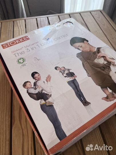 Эргорюкзак переноска stokke mycarrier 3 in 1