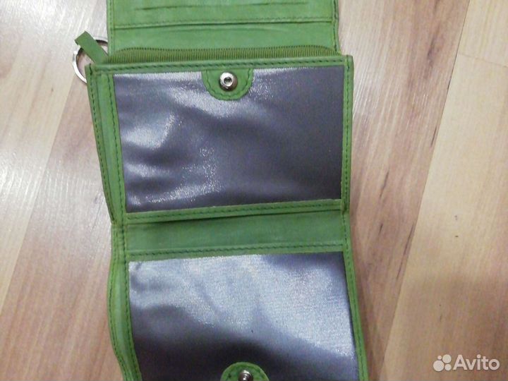 Кошелёк кожаный женский
