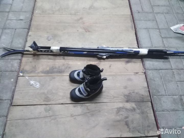 Лыжи детские 33 размер