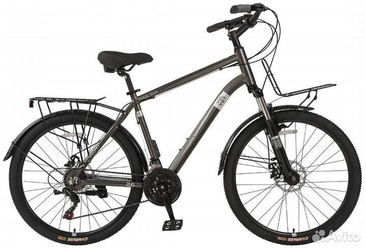 Городской велосипед Velvet 27.5 (Графит)