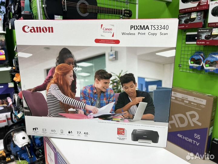 Мфу струйный Canon pixma ts3340 новый