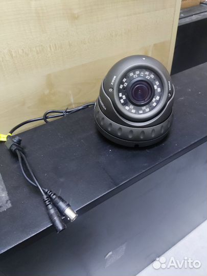 Камера видеонаблюдения купольная уличная