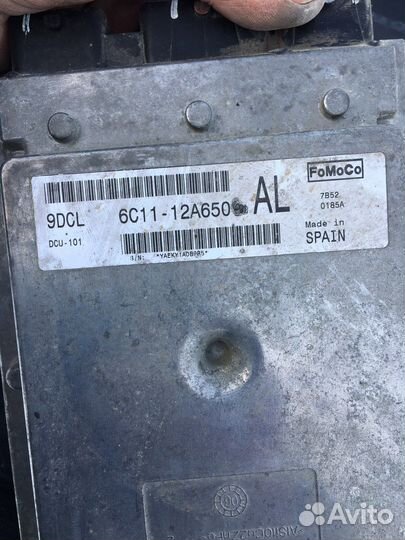 Эбу ford transit 7