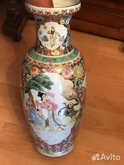 Китайская антикварная ваза