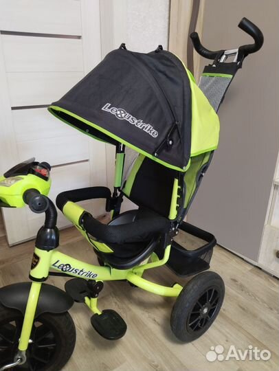 Трехколесный велосипед коляска