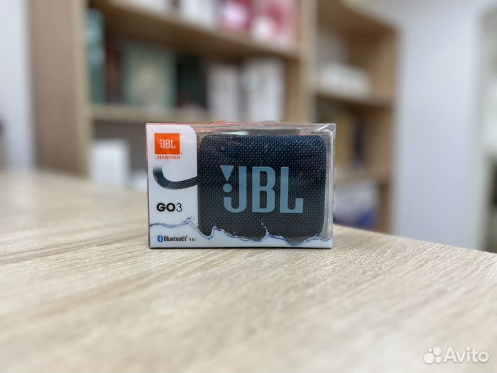 Портативная колонка JBL GO 3 Blue. Гарантия.Чек