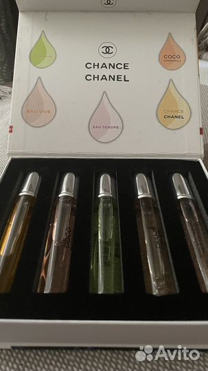 Духи женские chanel chance Шанель набор духи