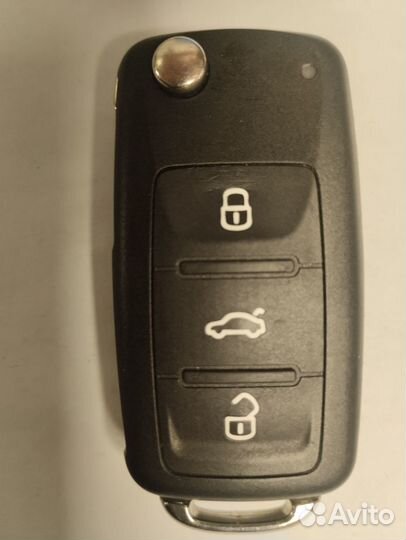 Ключ зажигания Skoda / Шкода Оригинал