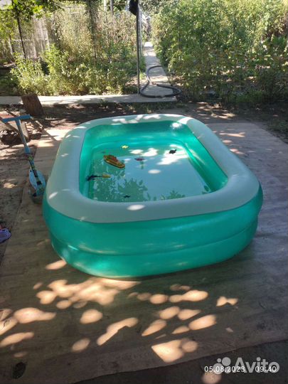 Детский надувной бассейн