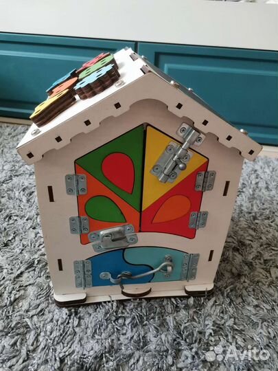 Бизиборд домик со светом