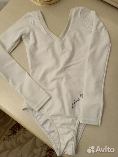 Купальник для гимнастики и танцев 104 +чешки