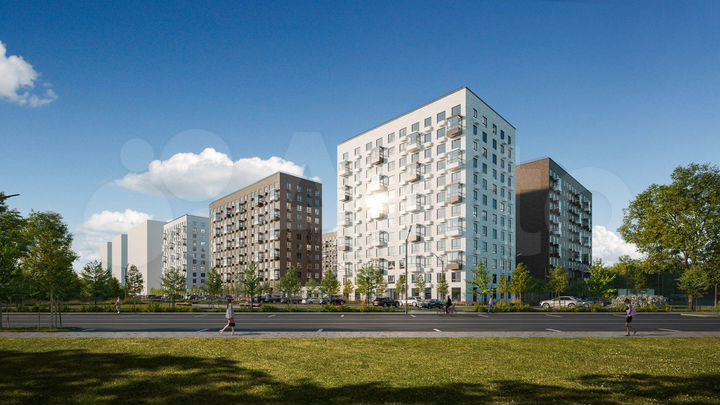 2-к. квартира, 53,2 м², 4/15 эт.