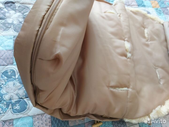 Зимний конверт в коляску (санки)