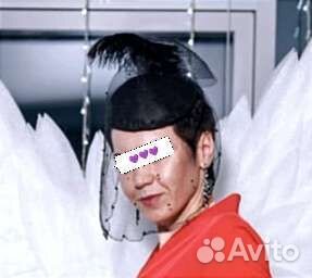 Шляпка с вуалью