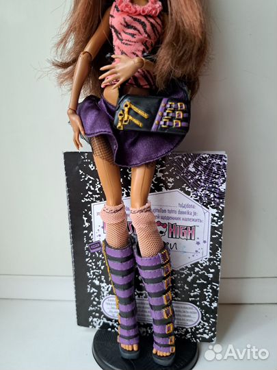 Кукла Монстер Хай клодин вульф базовая