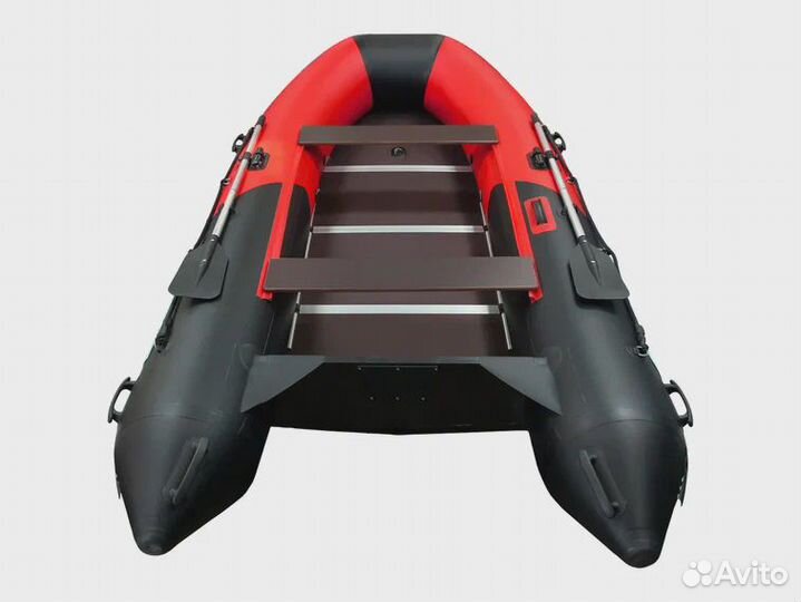 Лодка пвх Нднд Gladiator B370 красно черная