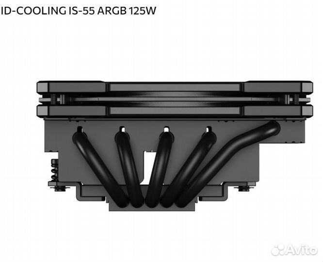Кулер для процессора ID-cooling IS-55 argb (новый)