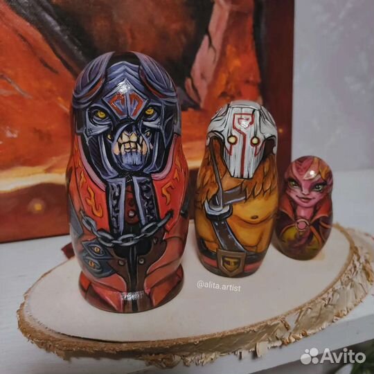 Матрешки Dota 2