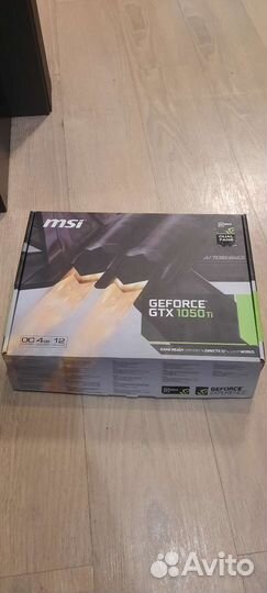 Коробка от видеокарты gtx1050ti