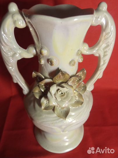 Ваза Розы. Керамика. Лепка