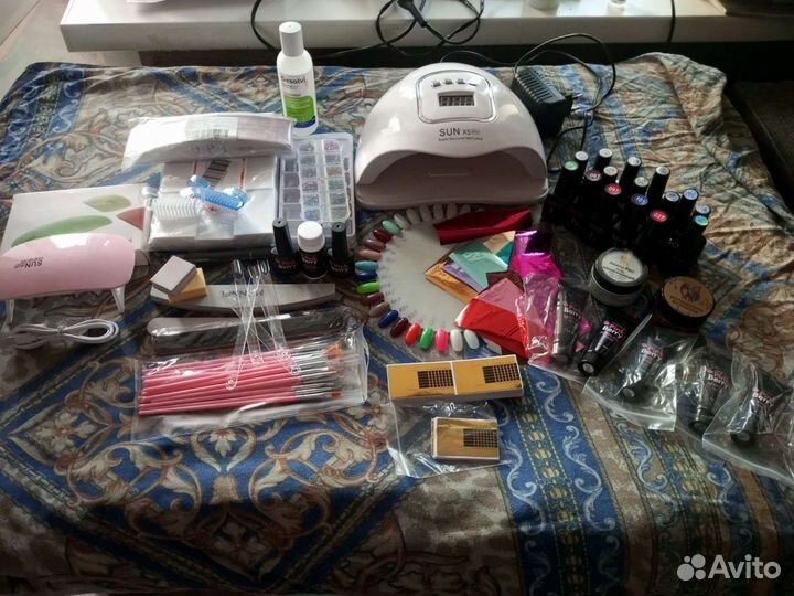 Набор для наращивания ногтей новый