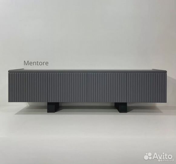 Тумба тв Bravo в цвете графит / 1800х400х300 мм