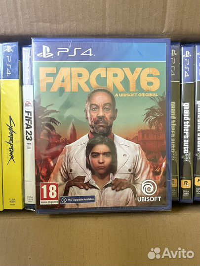 Far Cry 6 PS4 диски