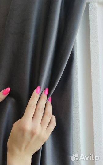 Шторы бархатные