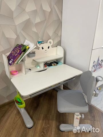 Растущий комплект парта и стул Panda Xl