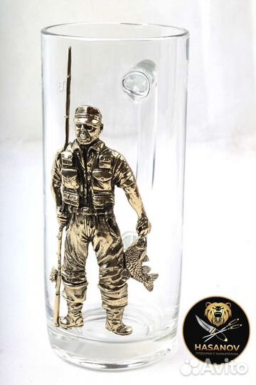 Подарок мужчине бокал Рыбак
