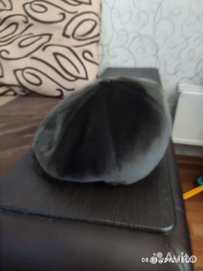 Меховая мужская кепка